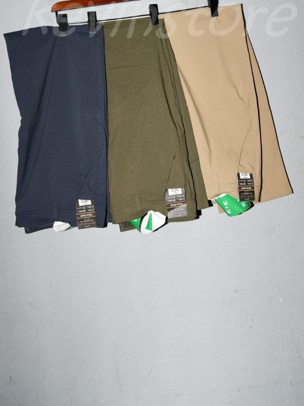 3 pairs Weatherproof Vintage Men’s Excursion Tech Pants. Price is for 3 pairs ,